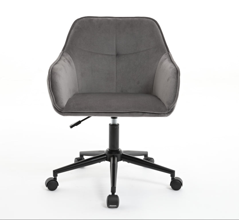 Velvet Office Desk Chair, Modern Home Desk Chair with Wheels , Vanity Chairs for Living Room, Bedroom,Study Room