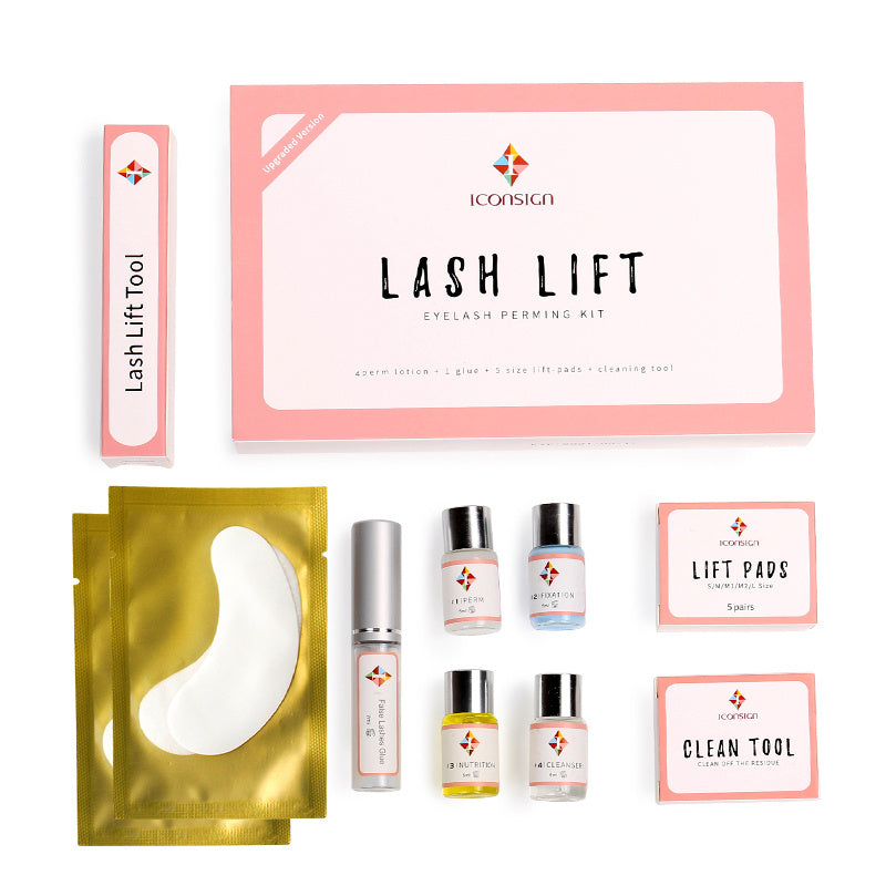 Upgrade Version Lash Lift Kit ICONSIGN Lifting Perm Eyelash Eyes Makeup Tools - Miami beauty1