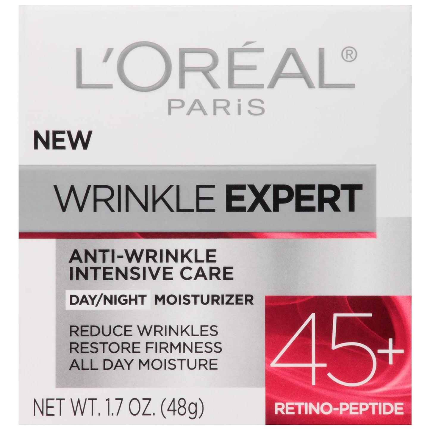 L'OREAL PARIS WRINKLE EXPERT ANTI-WRINKLE INTENSIVE CARE SPF 20 45+