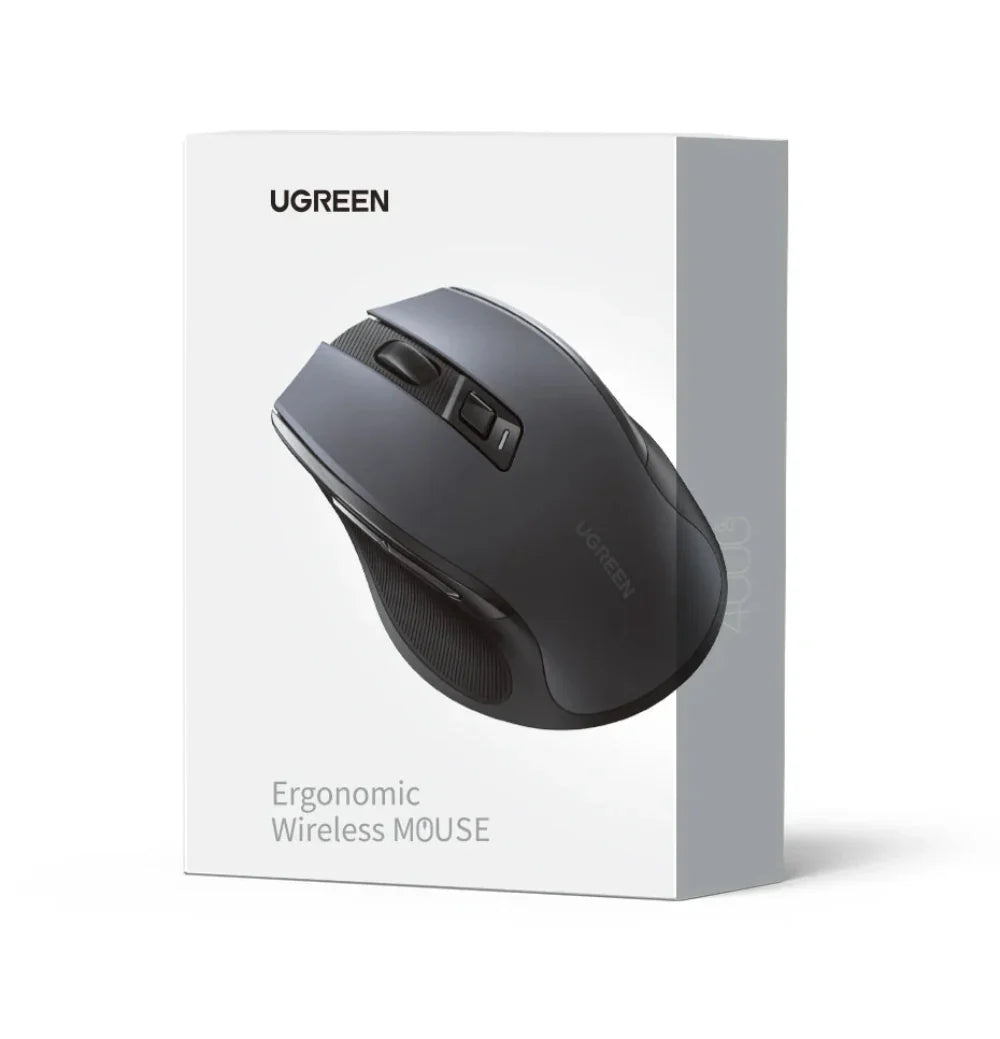 4000 DPI 6 Buttons Bluetooth 2.4Ghz Wireless Mouse