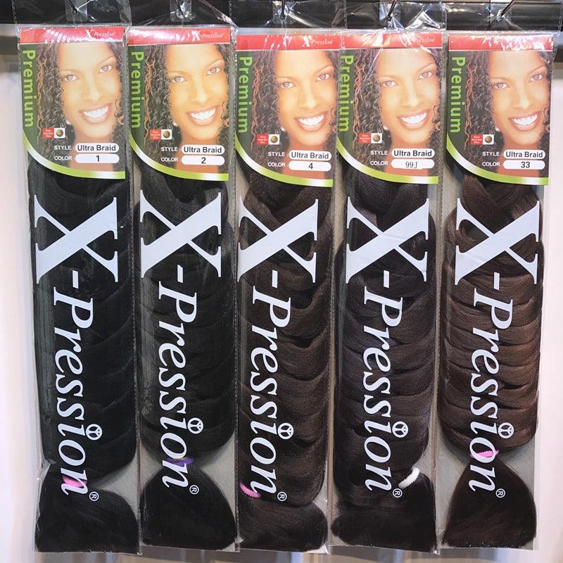African Black Dirty Braid Wig Color Big Braid Wig Chemical Fiber Big Braid Braid Hair Extensions - Miami beauty1