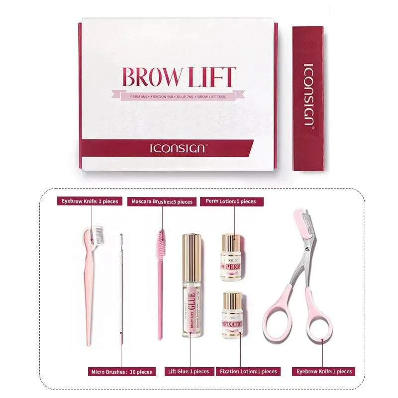DIY Brow Lamination Eyebrow Kit 45-60 Days ICONSIGN Professional Beauty Makeup Tool Home Use - Miami beauty1