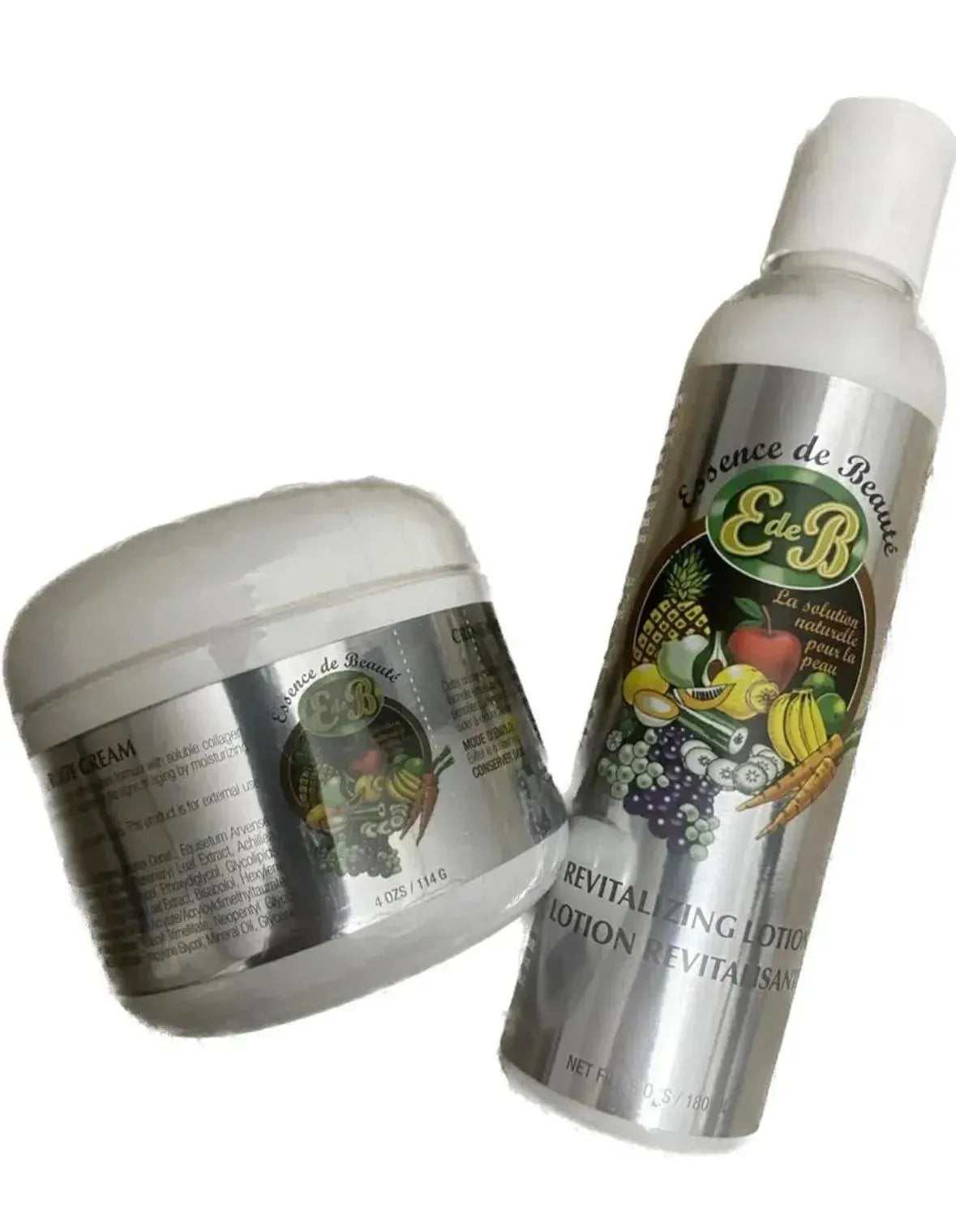 Essence de Beaute Collagen & Vitamin E Face and Body Cream&Lotion 6oz, 4ozâ
- Miami beauty1