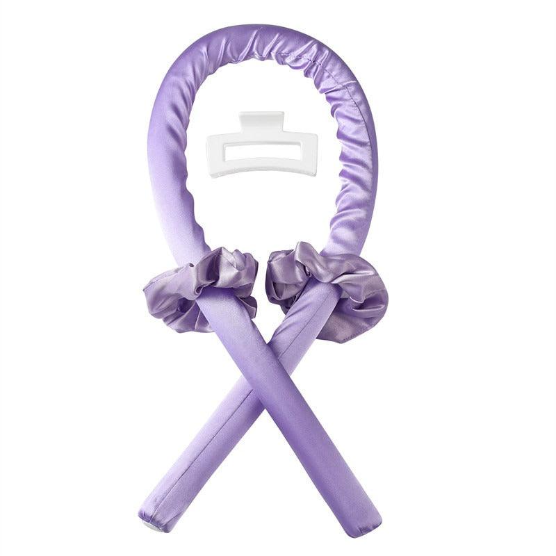 Heat-free lazy artifact curling iron sponge foam sleeping curling iron big wave curling four-piece set - Miami beauty1