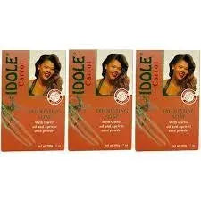 IDOLE Carrot Exfoliating Soap with Avocado Seed Powder (3bar)200g 7oz🥕 - Miami beauty1