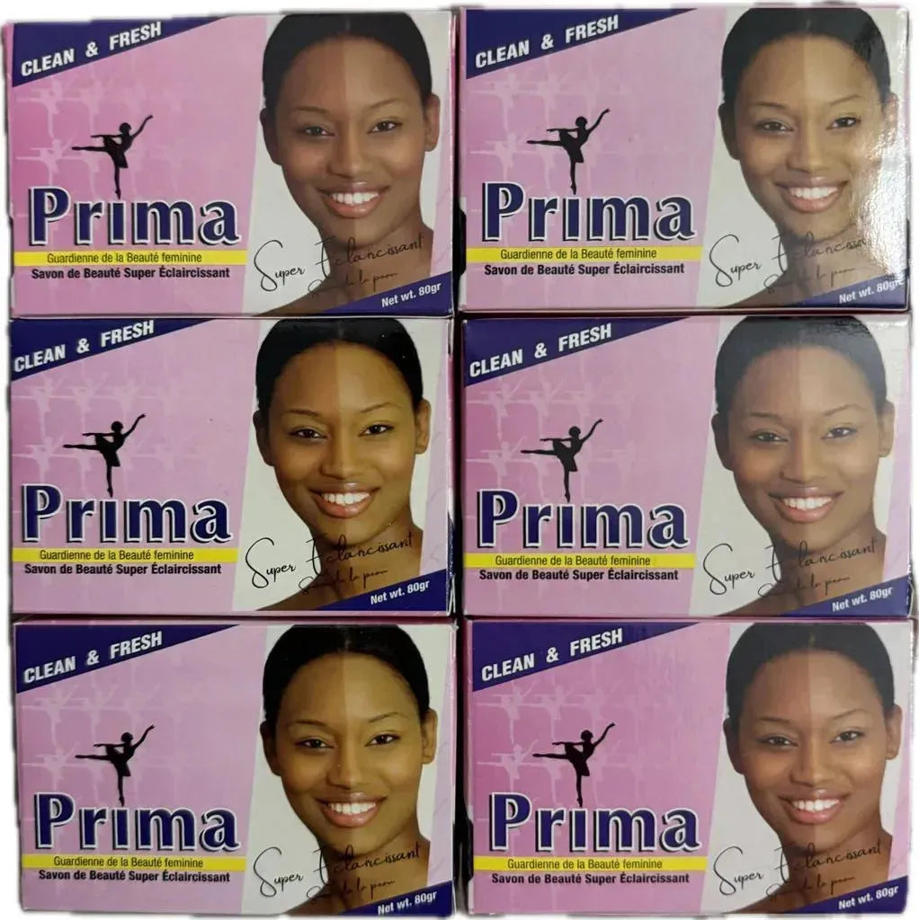 PACK OF 6 Prima Soap 80g Each CLEAN & FRESH ancissant la la ✅ - Miami beauty1