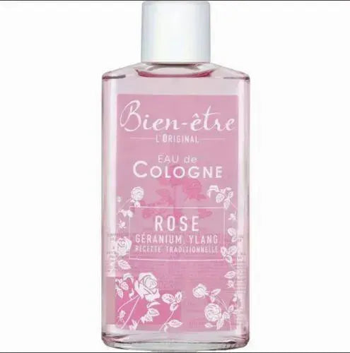 Parfum Eau de Cologne BIEN ETRE l’original Rose géranium Ylang 250ml - Miami beauty1