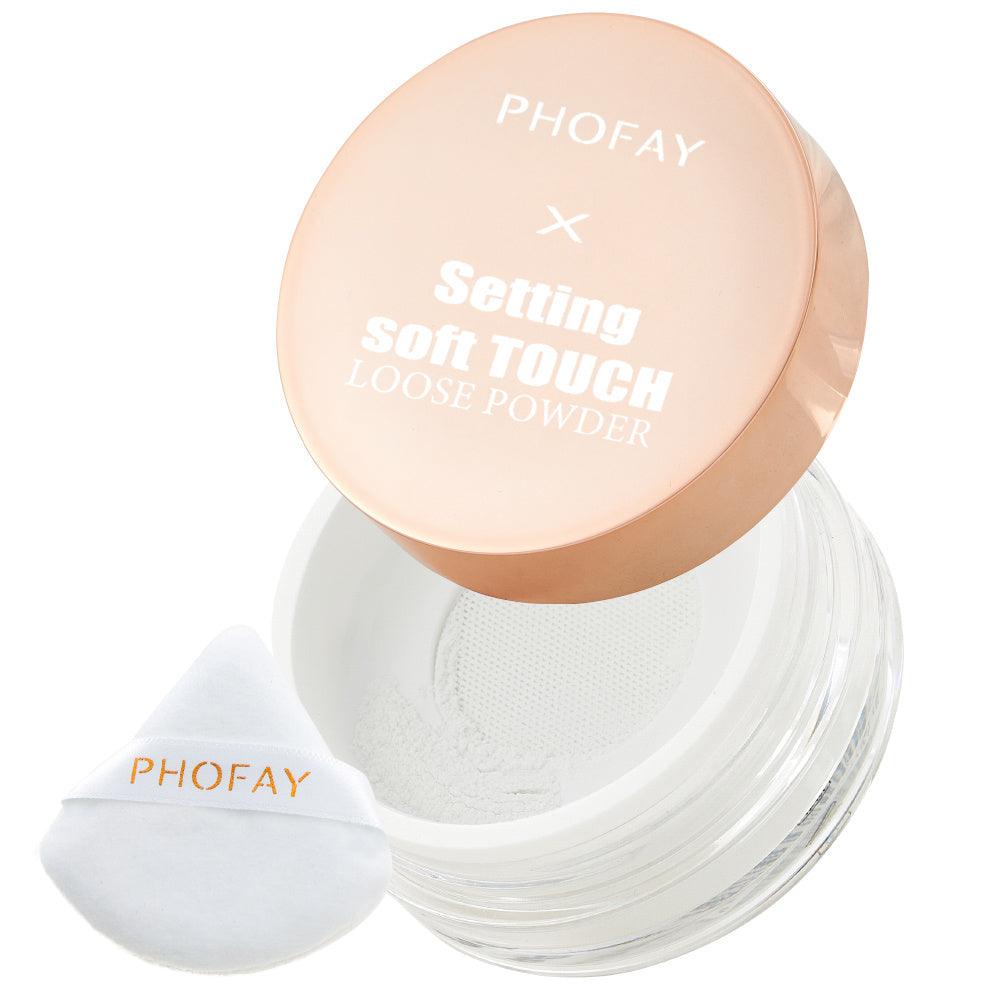 PHOFAY Setting Soft Touch Loose Powder - Miami beauty1
