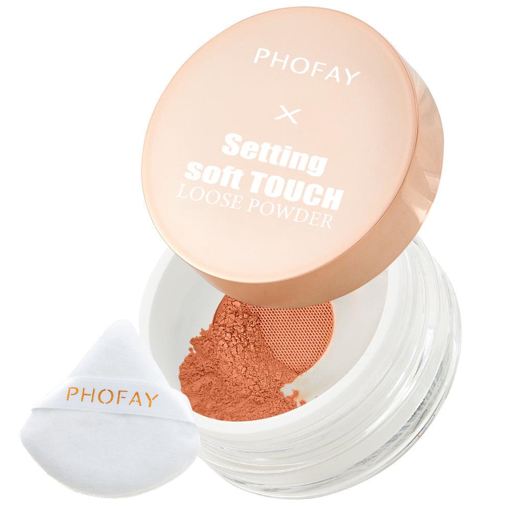 PHOFAY Setting Soft Touch Loose Powder - Miami beauty1