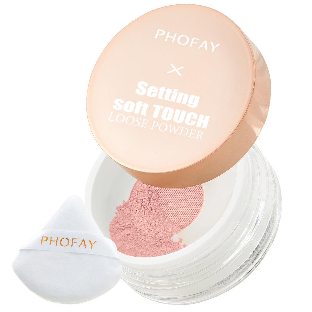 PHOFAY Setting Soft Touch Loose Powder - Miami beauty1