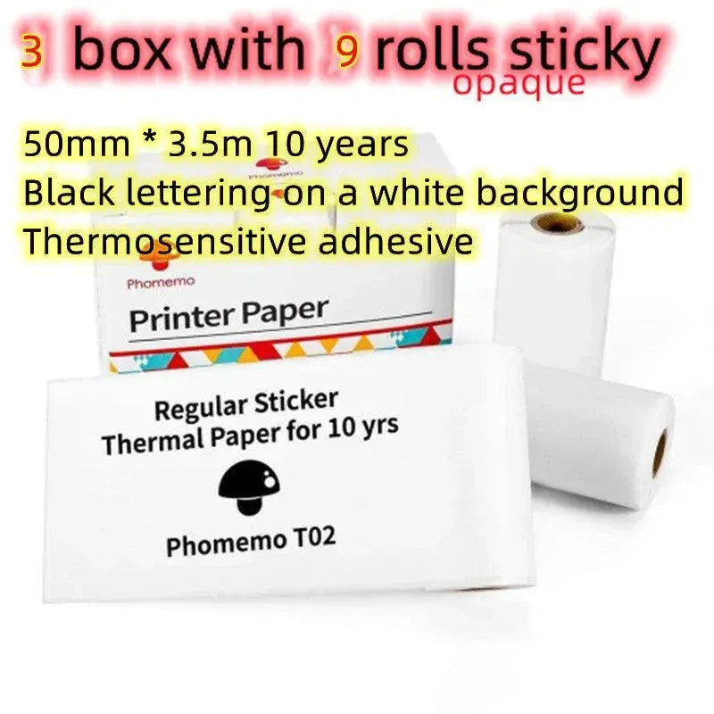 Portable Mini Thermal Label Printer Home Photo Printer Student Wrong Question Printer Bluetooth Mini Label Printer Price Tag - Miami beauty1