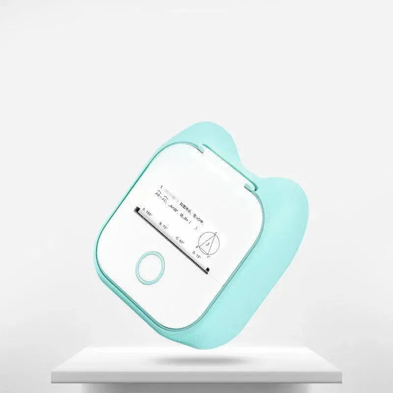 Portable Mini Thermal Label Printer Home Photo Printer Student Wrong Question Printer Bluetooth Mini Label Printer Price Tag - Miami beauty1