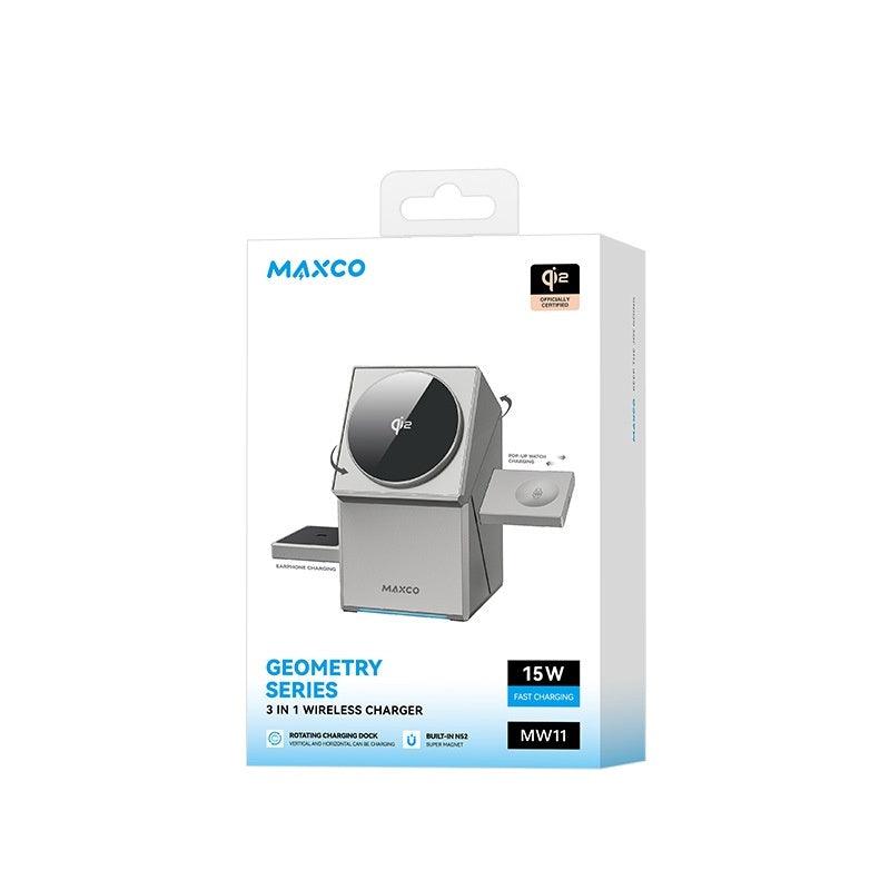 Qi2 Protocol Magnetic Touch Rotating Wireless Charger - Miami beauty1
