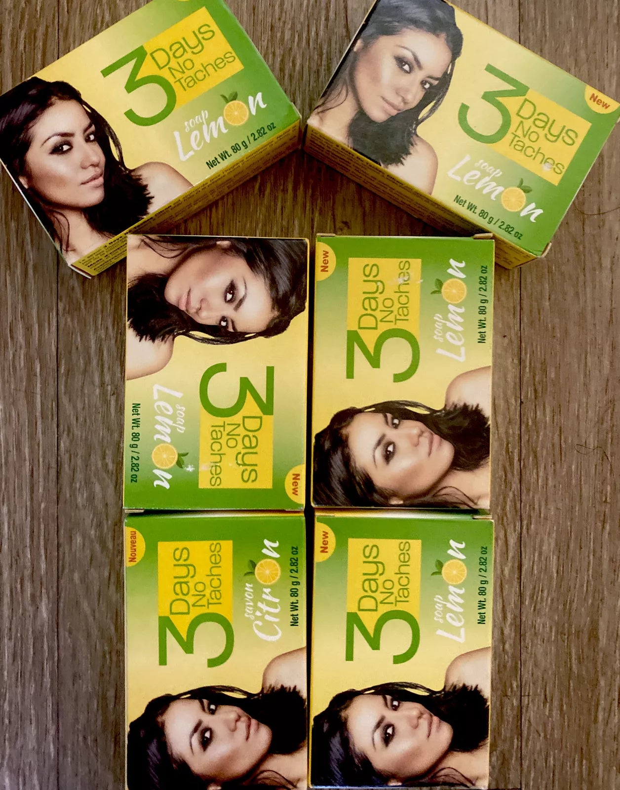 3 DAYS NO TACHES LEMON SOAP (PACK OF 6) Free Shipping ✅