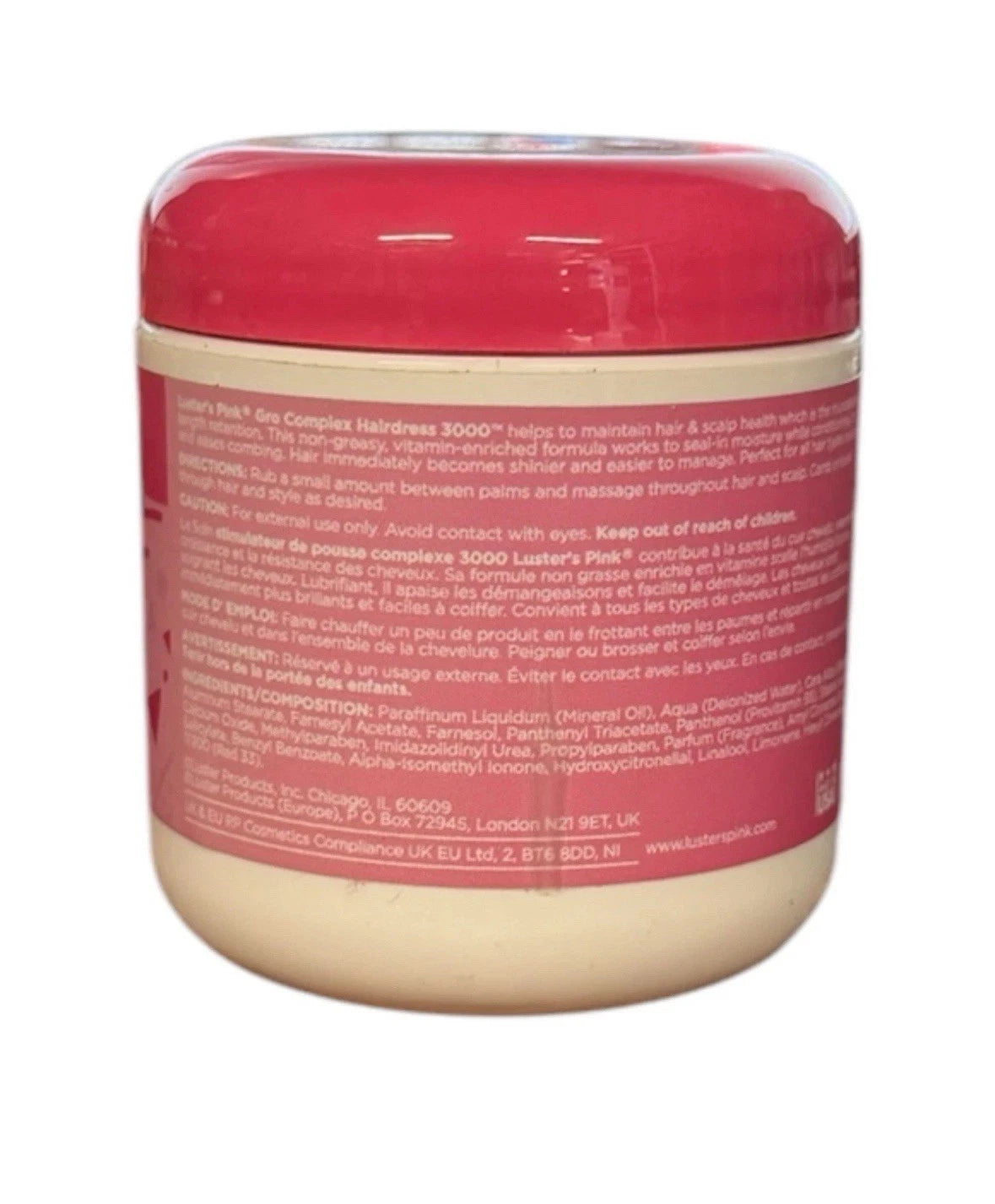 Luster's Pink GroComplex 3000 Hairdresser Promotes Hair Growth & Repair Damage✅