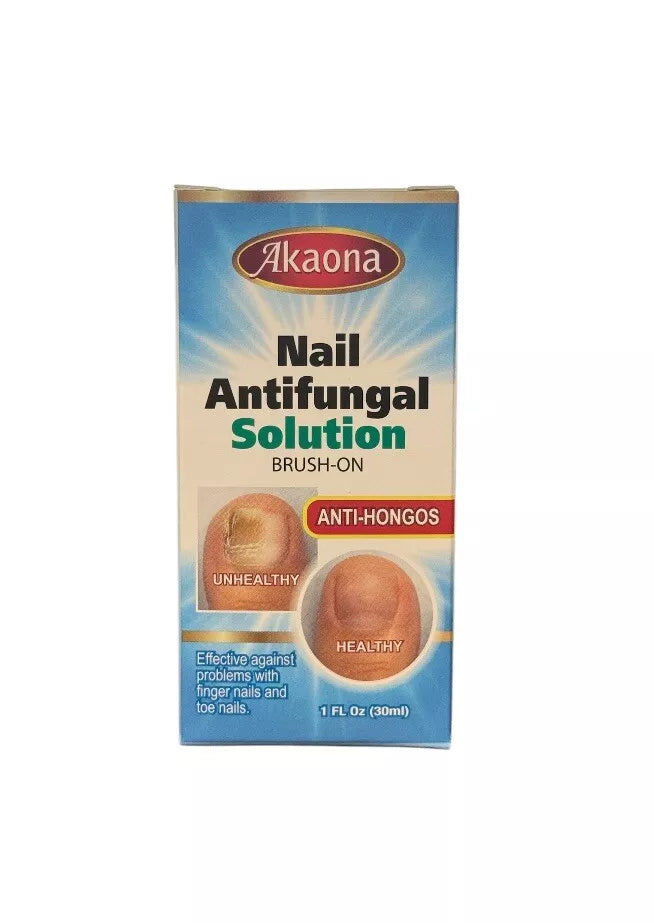 Akaona Nail Antifungal Solution Anti-hongos 1fl Oz MADE IN USA