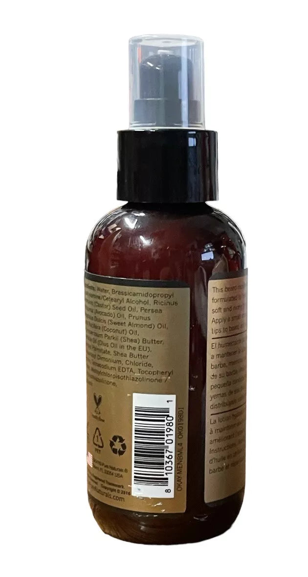 OKAY-FOR MEN BEARD MOISTURIZING LOTION Help Keep Beard Soft Natural MADE IN USA