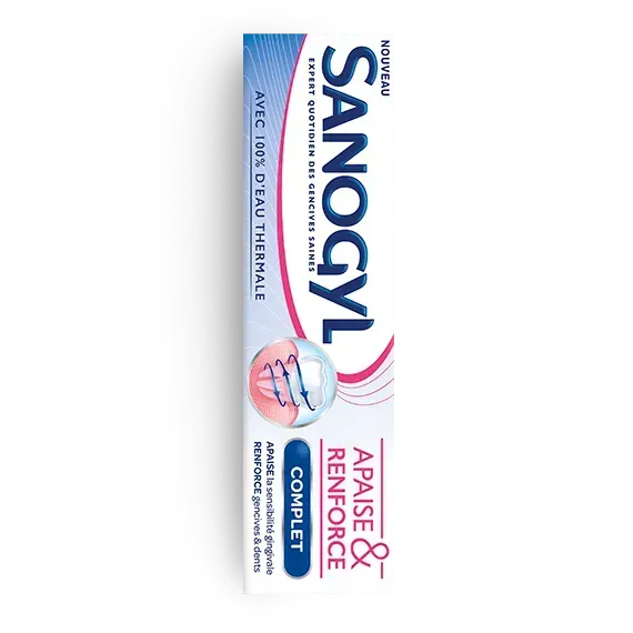 SANOGYL APAISE&RENFORCE Complet AVEC 100% D’EAU Thermale 75ML - Miami beauty1