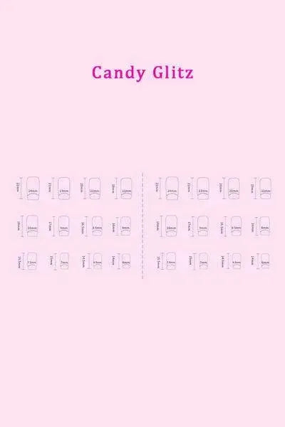 SO PINK BEAUTY Press On Nails 2 Packs - Miami beauty1