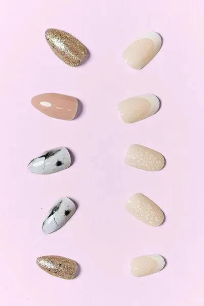 SO PINK BEAUTY Press On Nails 2 Packs - Miami beauty1