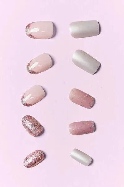 SO PINK BEAUTY Press On Nails 2 Packs - Miami beauty1