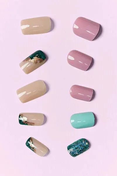 SO PINK BEAUTY Press On Nails 2 Packs - Miami beauty1