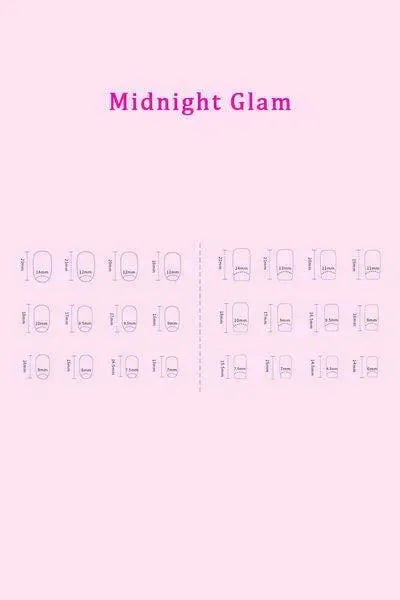 SO PINK BEAUTY Press On Nails 2 Packs - Miami beauty1