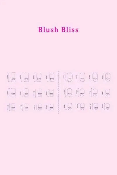 SO PINK BEAUTY Press On Nails 2 Packs - Miami beauty1