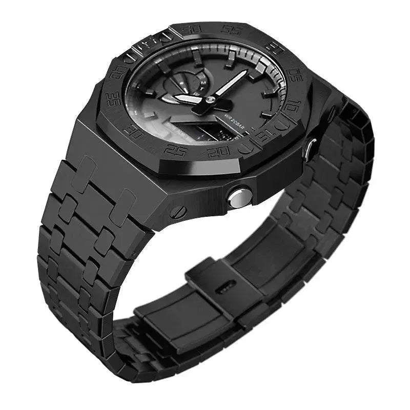 GShock GA2100/2110 Metal Watch Two-tone Green Hulk Case Bezel Strap for casio g shock GA2100 - Miami beauty1