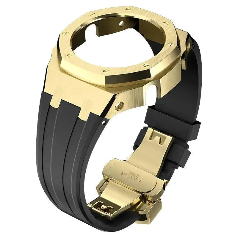 GShock GA2100/2110 Metal Watch Two-tone Green Hulk Case Bezel Strap for casio g shock GA2100 - Miami beauty1