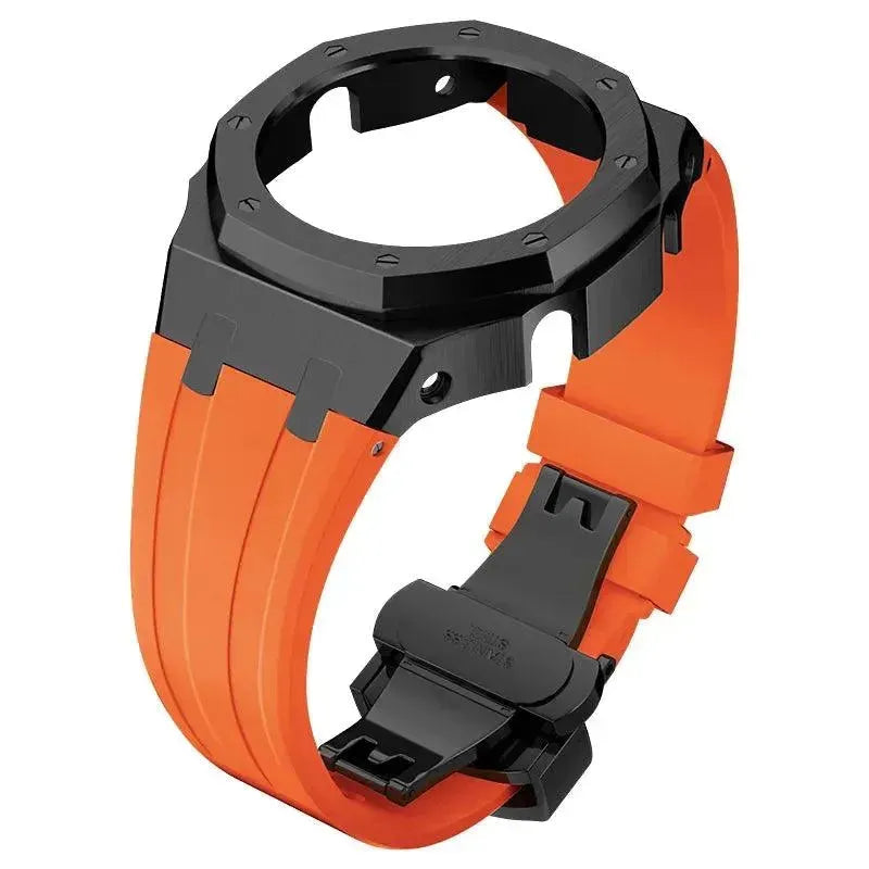 GShock GA2100/2110 Metal Watch Two-tone Green Hulk Case Bezel Strap for casio g shock GA2100 - Miami beauty1