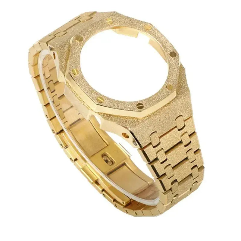GShock GA2100/2110 Metal Watch Two-tone Green Hulk Case Bezel Strap for casio g shock GA2100 - Miami beauty1