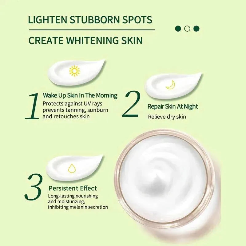 Korean Natural Vegan Neck Facial Vitamin C Acne Pimples Dark Spot Strong Remover Cream - Miami beauty1