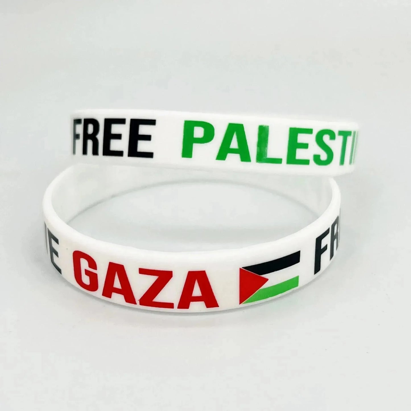Logo pattern available silicone bracelet - Miami beauty1
