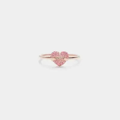 MOM Heart Shape 925 Sterling Silver Engraved Ring - Miami beauty1