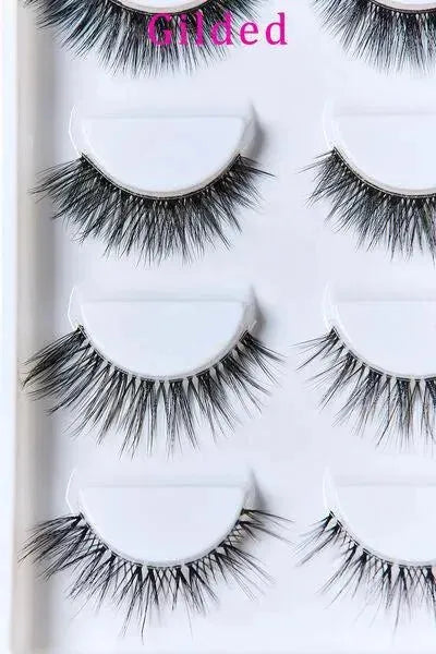 SO PINK BEAUTY Faux Mink Eyelashes Variety Pack 5 Pairs - Miami beauty1