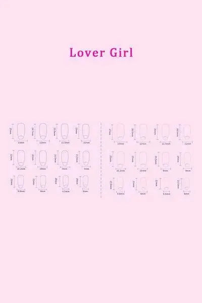 SO PINK BEAUTY Press On Nails 2 Packs - Miami beauty1