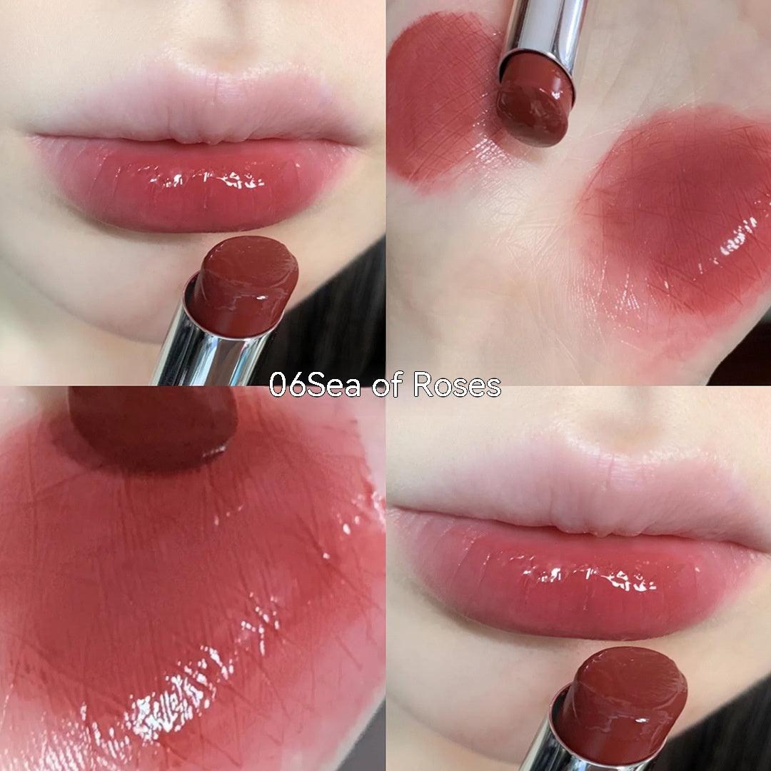 Smooth Glossy Lipstick Color Mirror - Miami beauty1