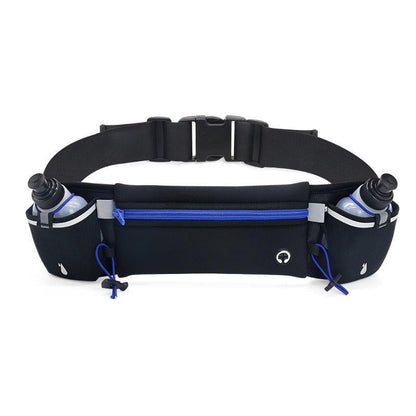 New Outdoor Sports Waist Bag Fitness Multi functional Water Bottle Bag Close fitting Running Phone Waist Bag Marathon Bag - Miami beauty1