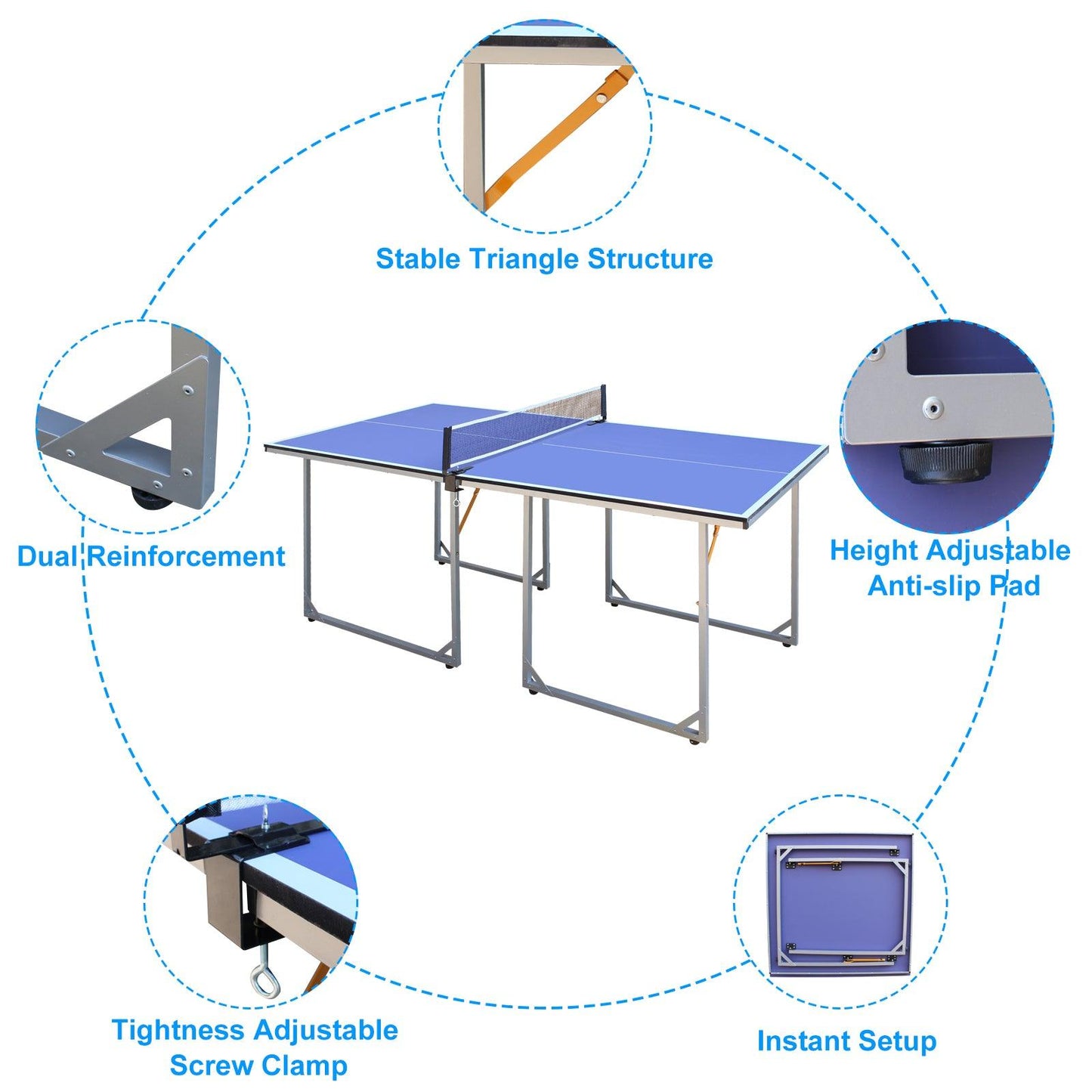 Ping Pong Table - Miami beauty1