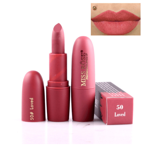 Lipstick matte moisturizing lipstick lasts without fading - Miami beauty1