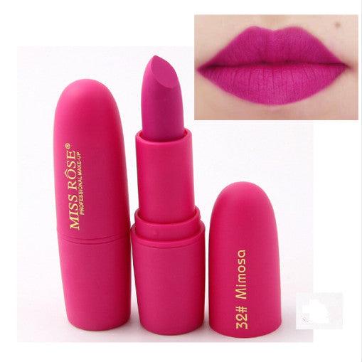 Lipstick matte moisturizing lipstick lasts without fading - Miami beauty1