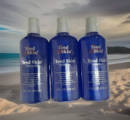Tend Skin Razor Bump Solution. 3 Bottles , 4 Oz ✅