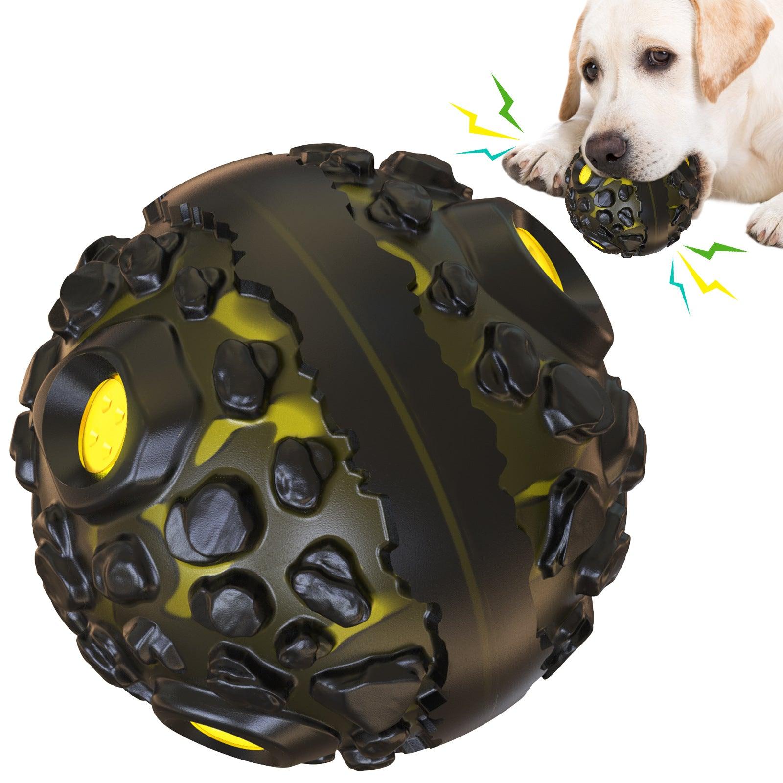 Meteorite Strange Sound Teether Ball Dog Toy Pet Supplies - Miami beauty1