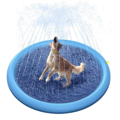 Non-Slip Splash Pad For Kids And Pet Dog - Miami beauty1