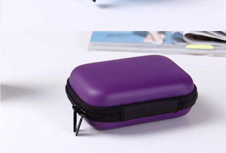 Bluetooth earphone bag, mobile hard drive bag, data cable storage box, earphone packaging box - Miami beauty1