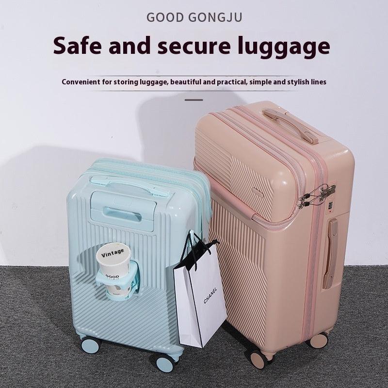 Multifunctional Luggage Female Good-looking Password - Miami beauty1