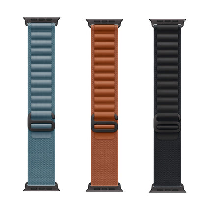Stretch Alpine Loop Band for Apple Watch – Nylon D-Hook Strap