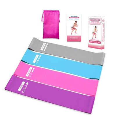 Resistance Bands Sealing Elastic Booty Sport Bodybuilding Rubber Band For Fitness Gym Leagues Equipment Sports Mini Yoga - Miami beauty1