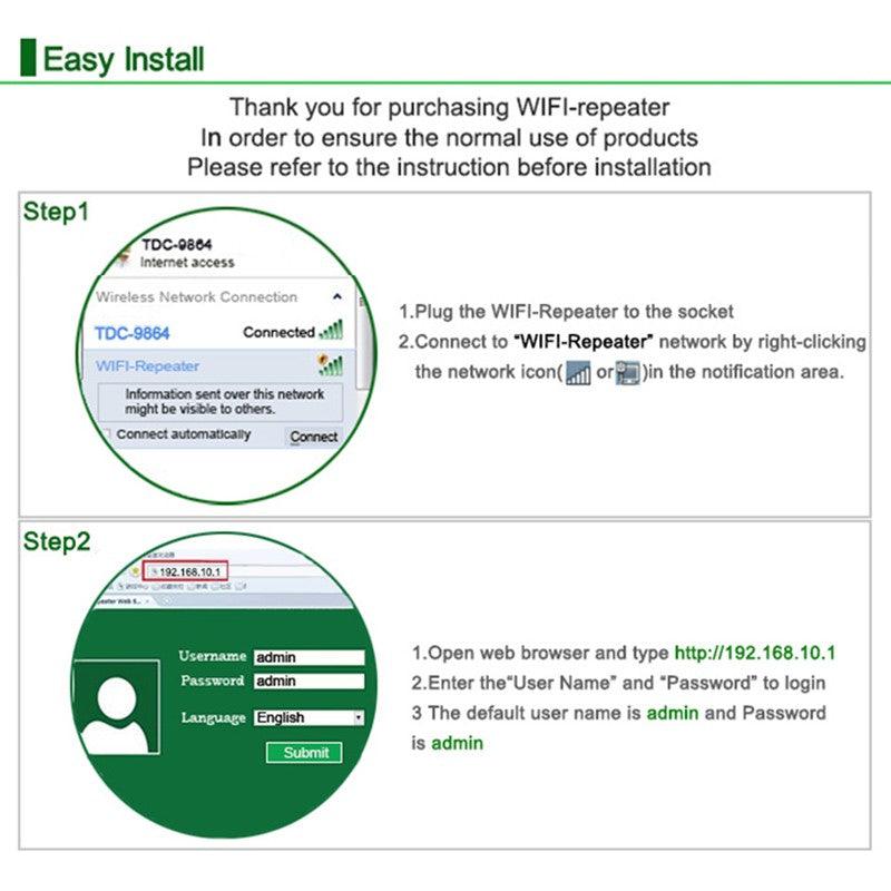 Wifi Repeater Wifi Signal Amplifier - Miami beauty1